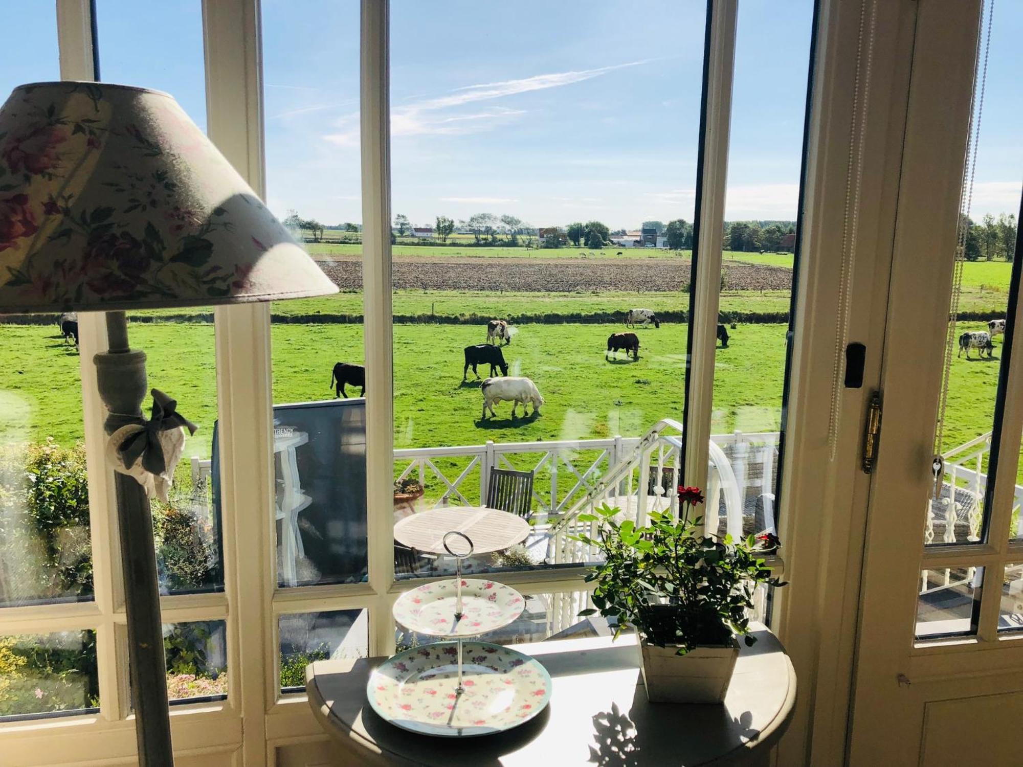 Bed & Breakfast Het Zilte Zand - Luxe Ontbijt - Gratis Parking - Westende 米德尔克尔克 外观 照片